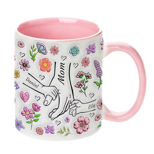 Taza de cerámica personalizada para mamá 11 oz miniatura 1