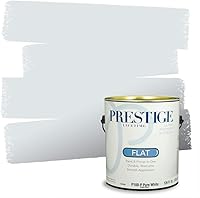 Vista 257 de Prestige Paints. - Base y pintura para exteriores en un solo galón, 1 galón. plano, comparable con Sherwin Williams Topsail.
