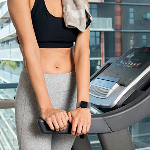 Speidel Twist-O-Flex Expansion Band In Ip Black Compatible For Use With The 38/40/41 Apple Watch Series 1, 2, 3, 4,5, 6 And 7 In Size 12 #TOP4