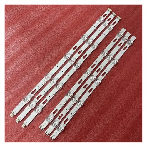 Tiras LED para UE43TU7090U con soporte de aluminio disipador de alta durabilidad para TV