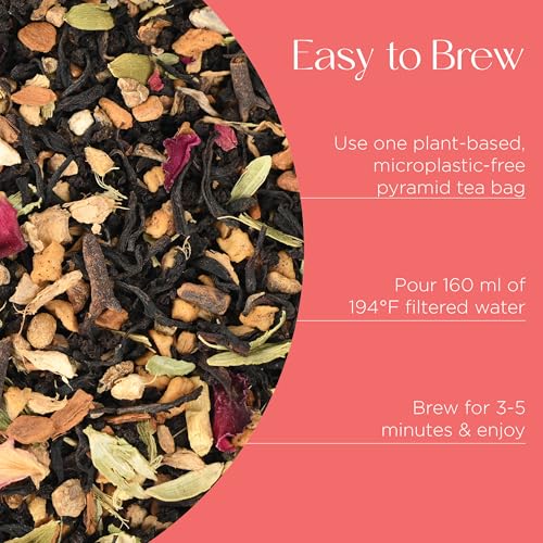 Té negro Bengal Chai con especias 20 bolsitas miniatura 5