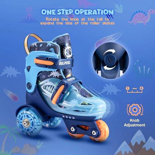 SULIFEEL Adjustable Toddler Roller Skates