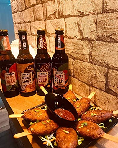 Image of 3Sisters Non Alcoholic Beer - Assorted Flavors - (Pack of 6 Bottles x 330ml each)