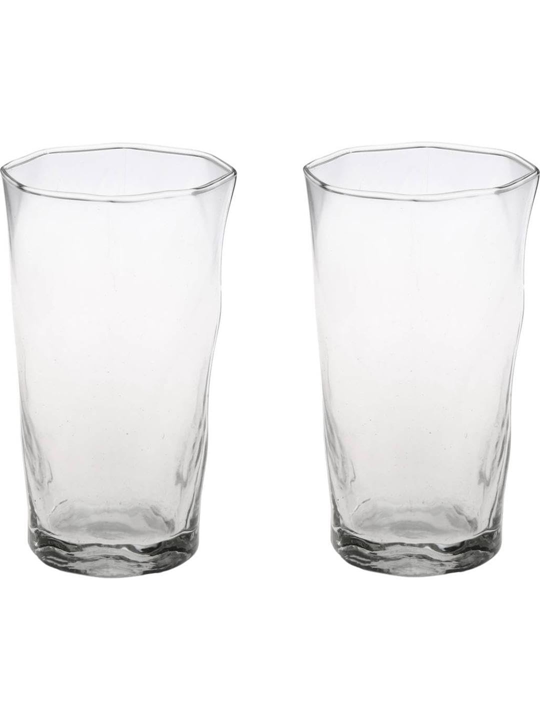 Party Perfect Glasses/Mug Making Every Moment Unforgettable, Glass, Clear, 100 Ml, Pack of 2, 9 X 9 X 6.5 CM (DLC_A_BeerN-B2_bg244)