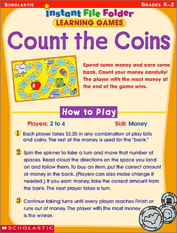 Count The Coins (Instant File-Folder Learning Games): Scholastic Inc ...