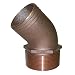 Groco Pipe-to-Hose Adapter, 45xb0; 1 1/2