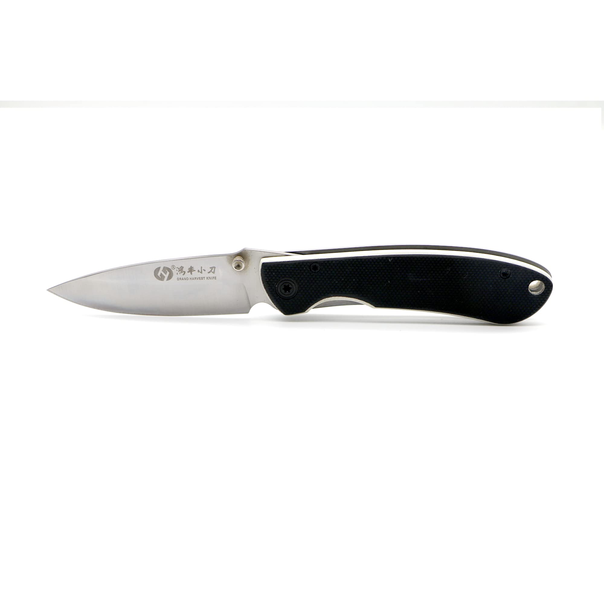 Folding Pocket Knife 1026 Stainless Steel with Lock for Outdoor Hiking Camping