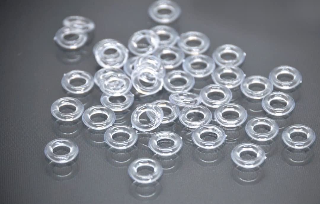 FAPBADRI Transparent Roman Rings Used in Blinds - 50 Pieces