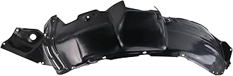 TRQ Inner Fender Liner Set Compatible with 2006-2007 Toyota Highlander TO1250113 TO1251115