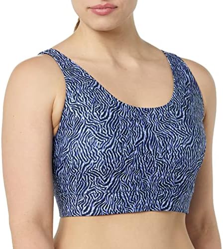 Amazon Essentials Women’s Plus Size Everyday Fitness Strappy Sports Bra