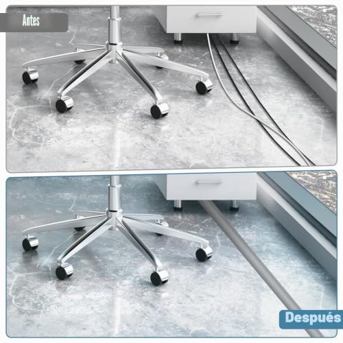 Cubierta de cable suelo para hogar y fábricas que aporta orden visual 4