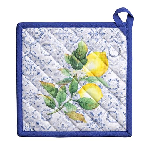 Maison d' Hermine Pot Holders 100% Cotton Potholders (8" x 8", Pack of 1)