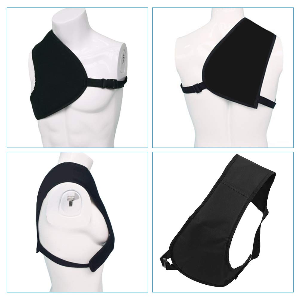 Almohadilla para el Hombro Deportes al Aire Acolchado Protector Almohadillas a Prueba de Golpes para la Caza Deportiva al Aire Tiro