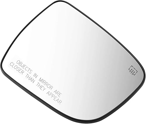 Miniatura 3 de DNA Motoring OEM-MG-0443 963654BA1A Vidrio de espejo calefactable para pasajeros estilo OE compatible con Murano 15-18  17-19 Pathfinder  14-19 Rogue