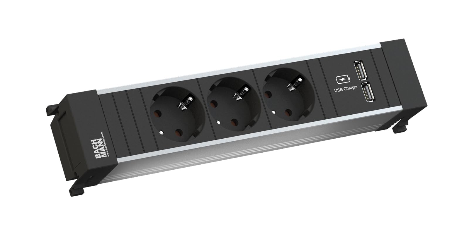 Bachmann Power Frame Medium 3X Protective Contact 1x USB Charger