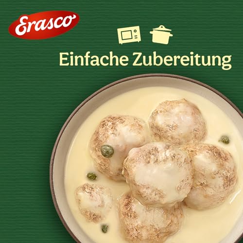 Erasco 6 Königsberger Klopse i. Kapernsauce (1 x 800 g Dose) – Bild 6