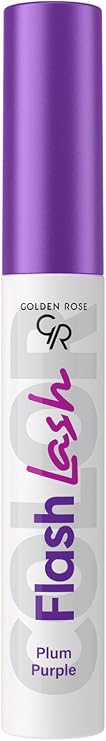 Golden Rose Flash Lash Colored Mascara No: 07 Plum Purple - Renkli Maskara