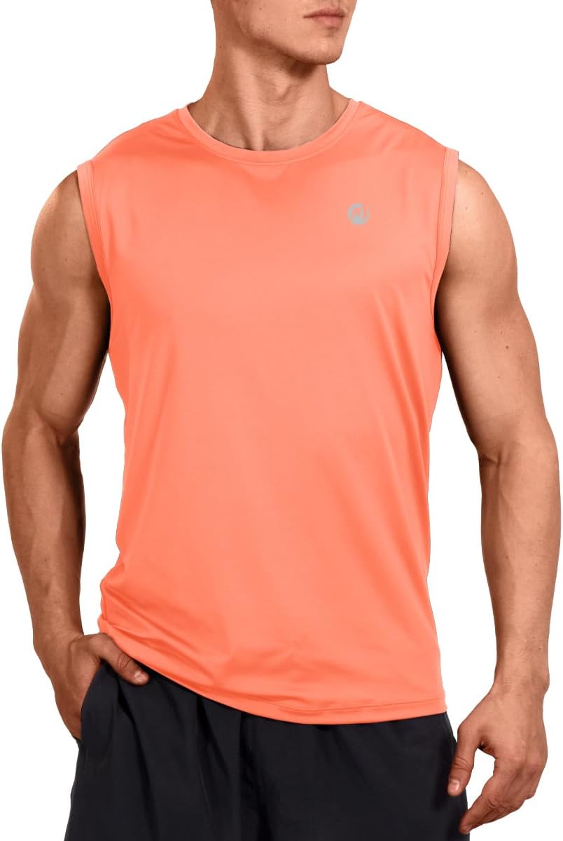 M MOTEEPI Mens Sleeveless Muscle Shirts Workout Athletic Gym Tank Tops Quick Dry