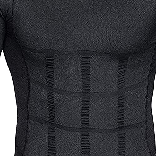 Camisetas de comprimido corporal cómodas para entrenar en casa y usar a diario 3