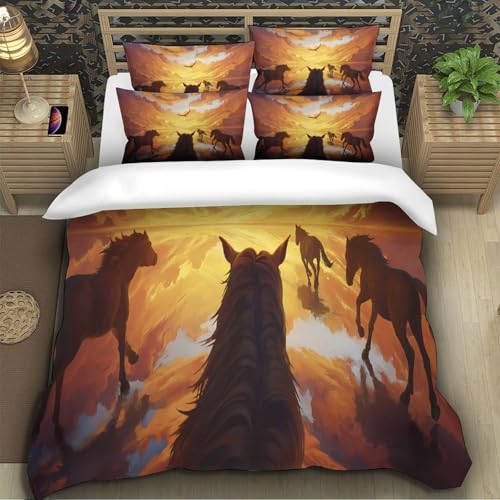 Housse de couette zèbre抗parure lit anti-acarien garçon 260x220