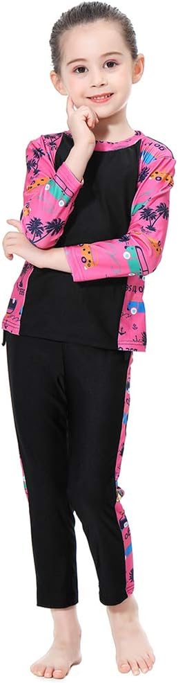 Muslim Swimwear Girls Modest Islamic Swimming Costumes Parent-Child Swimwear