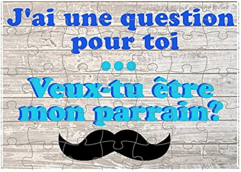 Code Parrain Ma Vie En Couleurs Amazon.fr : puzzle parrain
