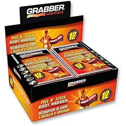 Grabber Warmers Grabber 12+ Hours Peel N' Stick Body Warmer, 40-Count
