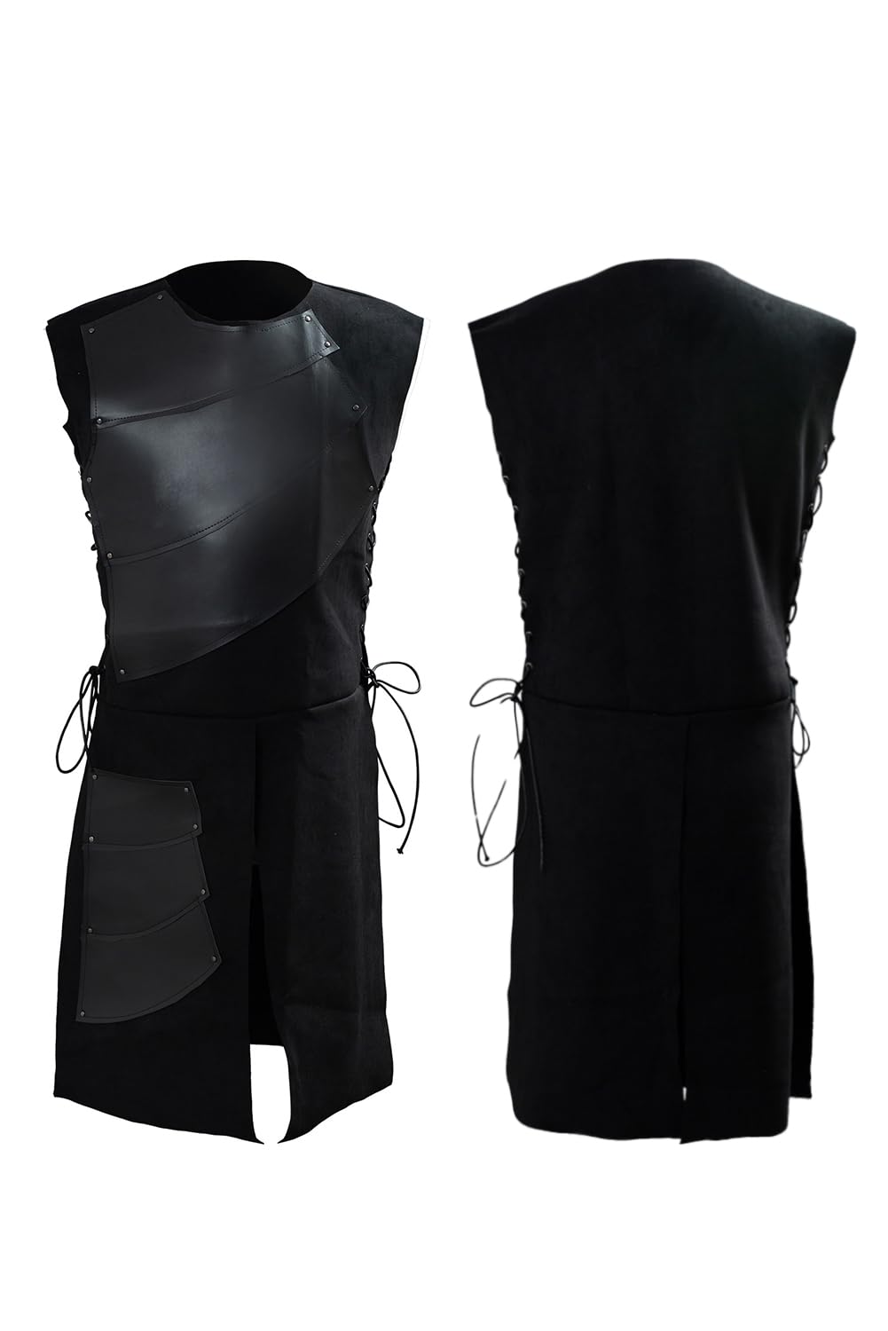 newsail Mens Medieval Victorian Waistcoat Vest Renaissance Warrior Waistcoat Sleeveless Vests-picture-22