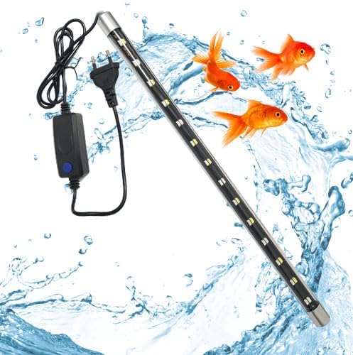 Image of JAINSONS PET PRODUCTS MINJIANG T4-800 Waterproof Submersible LED Aquarium Light, Fish Tank Light, 4 Mode Colour Changing LED, 28 Inch, 14W, Suitable for 3 Feet Tank