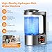 Imagen de Jradse Generador de Agua Hidrogenada 2L Portátil Botella de Agua Rica en Hidrógeno con Calentamiento PTC Pantalla Táctil LED Digital Termostato para Hogar Oficina