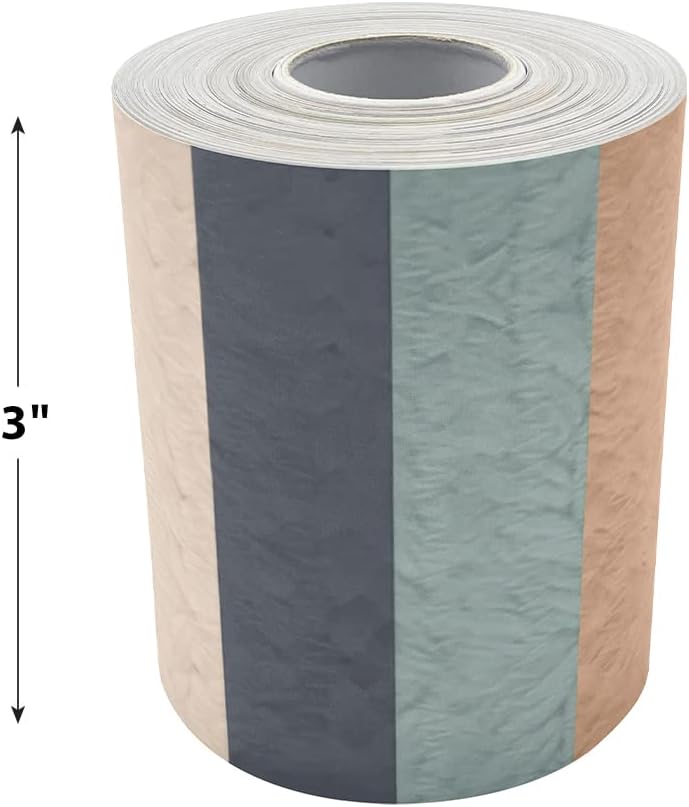 Teacher Created Resources Everyone is Welcome Stripes Straight Rolled Border Trim