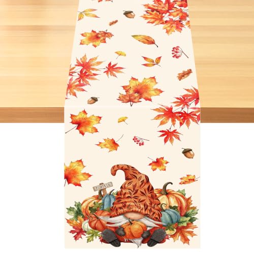 Tischläufer Herbst gnome
