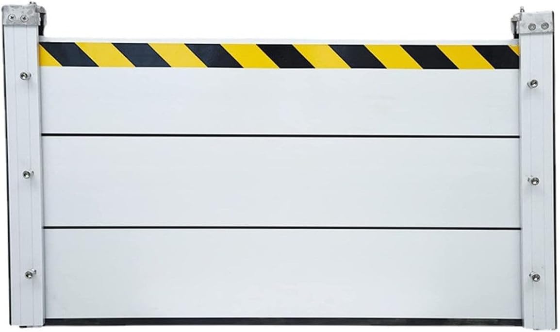 Flood Control Barrier for Street, Door, Water, Garage, Water Deflector, Flood Control Stoplog System, Reflective Flood Control Barrier Door,100 * 40cm