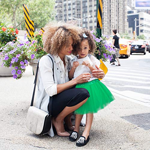 Belababy Girl Skirts 3 Layers Organza Baby Tutu, 2-8, Green #TOP2