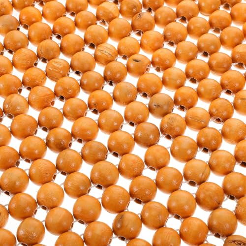 Coussin de siège auto avec massage dorsal en perles de bois et housse ventilée - 3