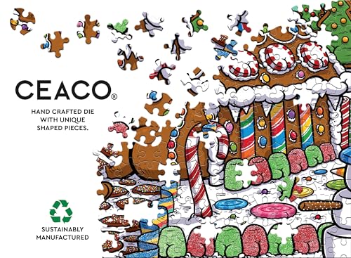 Ceaco - Avanti - Puppies in a Wagon - 300 Piece Puzzle for Adults - Challenging and Perfect for Game Nights - Finished Puzzle Size 21.25 x 15 - image 6