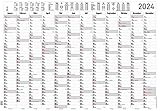plakat xxl wroc?aw Hergestellt in Deutschland Jahresplaner XL 2024 - Plakat-Kalender 100x70 cm - Ferienübersicht - Arbeitstagezählung - Alpha Edition