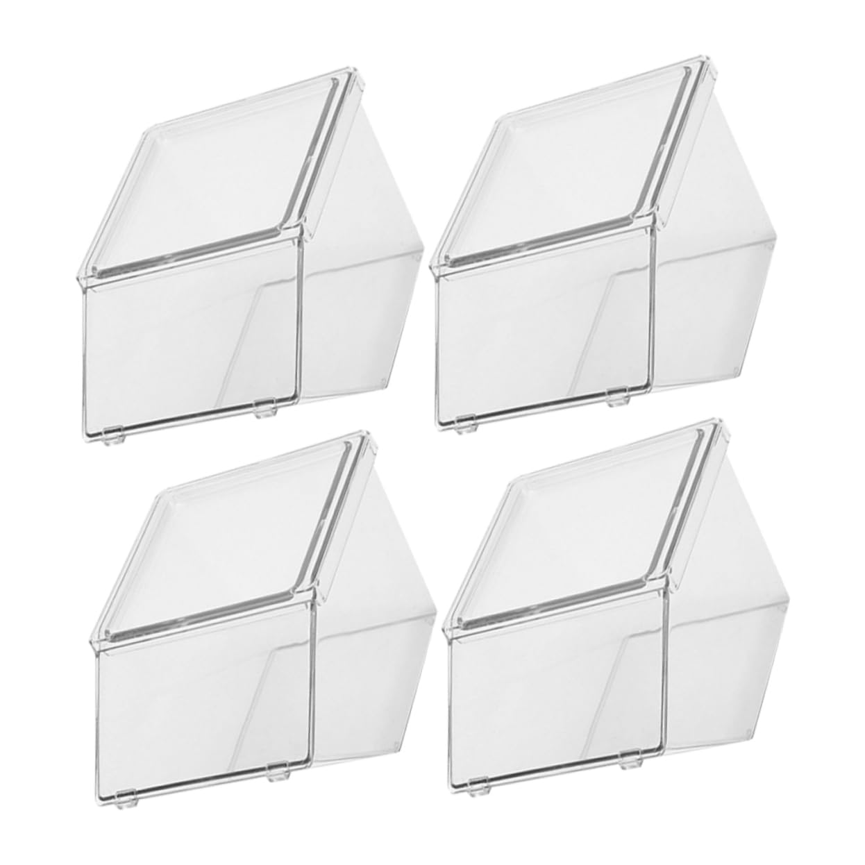MAGICLULU Set Organizer Per Bustine Di Tè - Stazione Porta Bustine Di Tè Con Scatola Portaoggetti Contenitore Per Il Tè in Acrilico E Dispensa Organizer Per Bustine