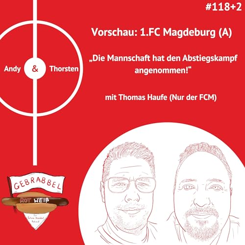 #118 +2: Vorschau: 1.FC Magdeburg (A) &ndash; &bdquo;Die Mannschaft hat den Abstiegskampf angenommen!&ldquo; mit Thomas Haufe (Nur der FCM)