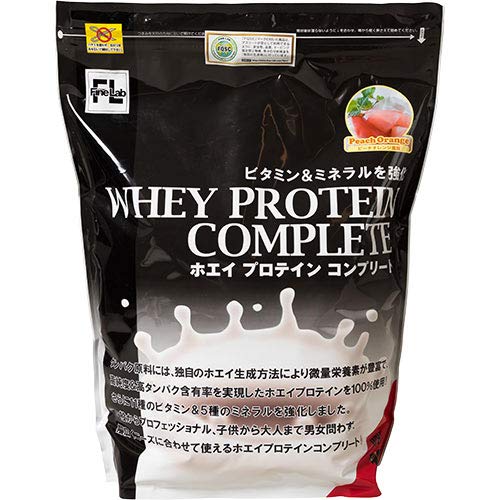最安値 ファインラボ ホエイプロテインコンプリート ピーチオレンジ風味 3kgの価格比較