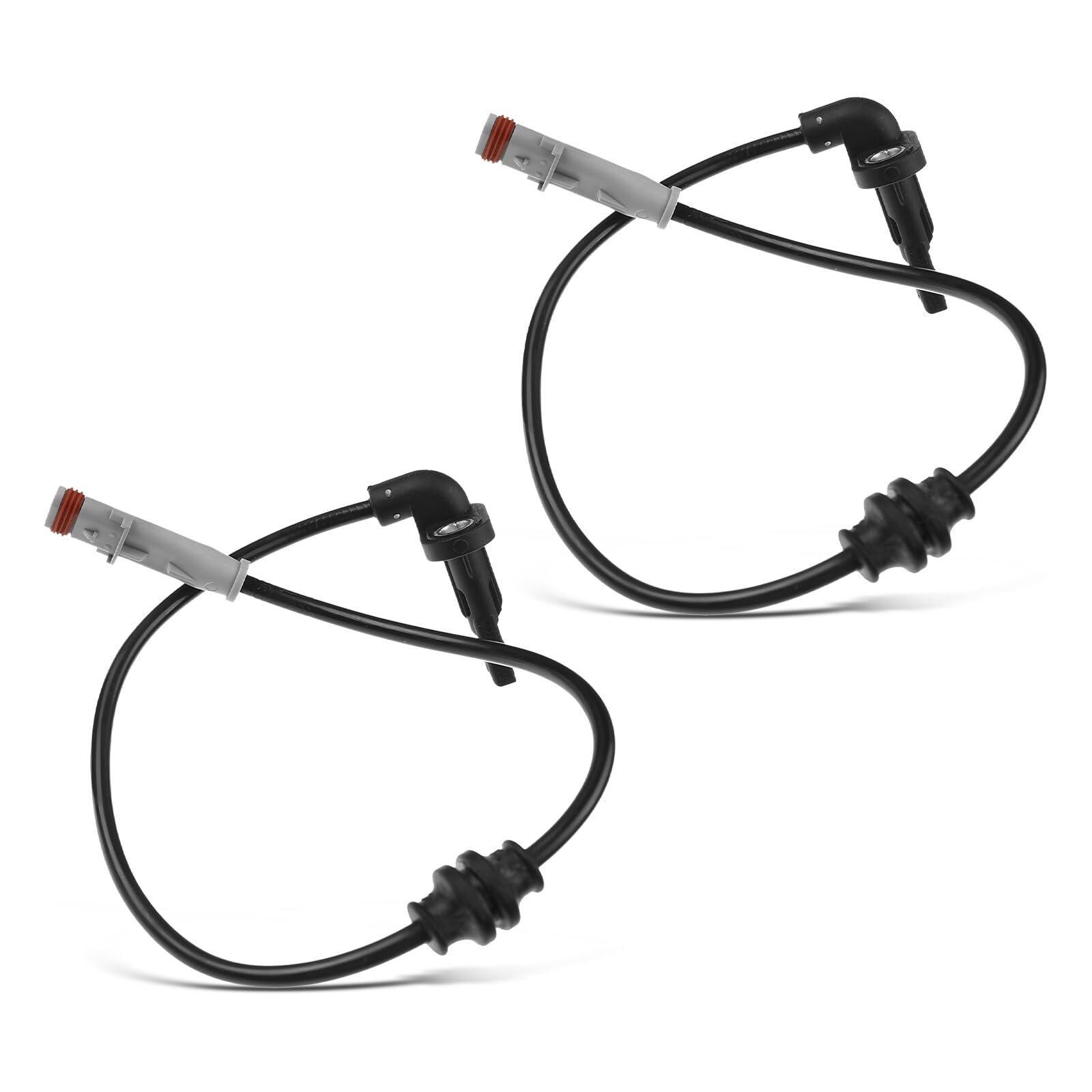 Set of 2 ABS Wheel Speed Sensor (Front Wheel Left + Right), Fits for 2010-2019 Buick & Cadillac Selected Models, Replaces OEM 12841760, 10222x2