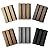 RITOLLO Wood Panels for Wall 4.92"×7.68" Acoustic Panels for Interior Wall Decor, Fluted Sound Absorbing Panel - 6 Color Samples 6 Pack