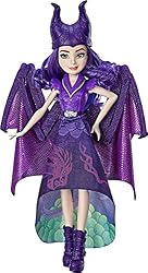 Disney Descendants Dragon Queen Mal, Fashion Doll Transforms to Winged