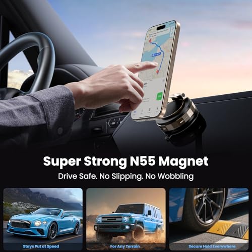 LOTUNY 360° Magnetic Car Phone Holder - Image 6