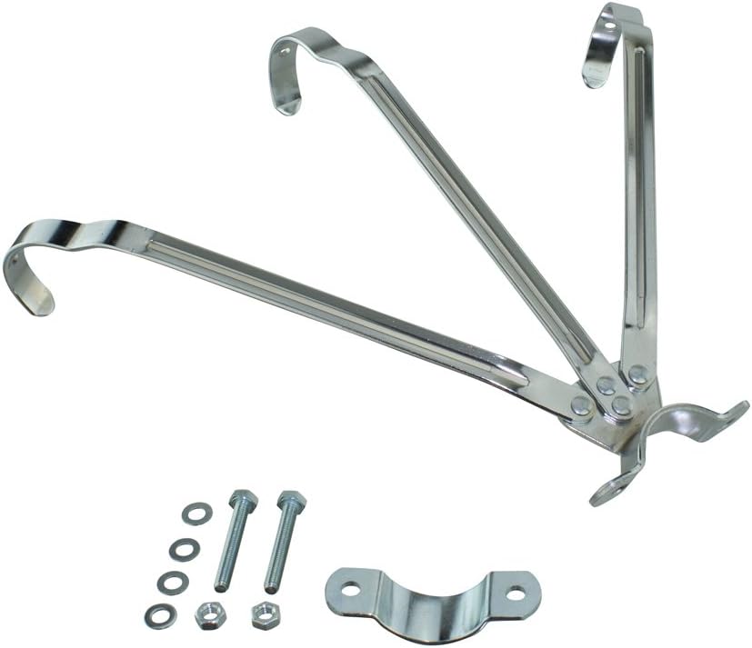 Hollow Hub Rear Fender Braces Chrome, Various Sizes (20)