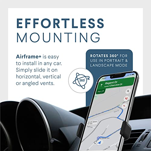 Kenu Airframe+, Air Vent Car Phone Holder Mount, Cell Phone Stand For Car, Expandable Grip & 360 Degree Pivot, Compatible With Latest Iphones, Samsungs, & Androids #TOP3