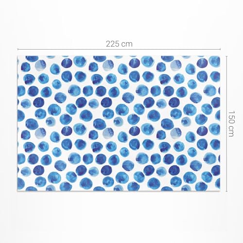Tapis en vinyle Floorart design maison deco rectangle 150x225 cm