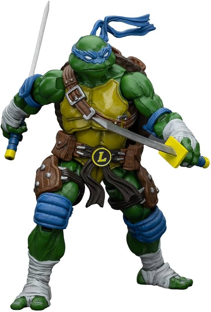 ☆超レア☆【タートルズのフィギュア】レオナルド Amazon.co.jp: JOYTOY TMNT ミュータント タートルズ TMNT