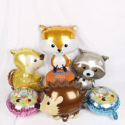 14 palloncini a forma di animali, in pellicola