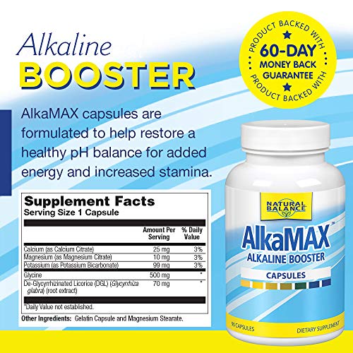 Natural Balance Alkamax, Alkaline Booster, 90 Count #TOP1